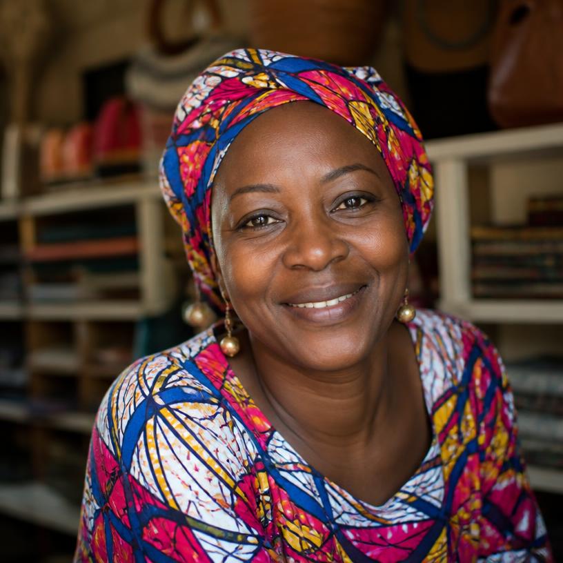 Fatou, commerçante ou commerçant utilisant KASO